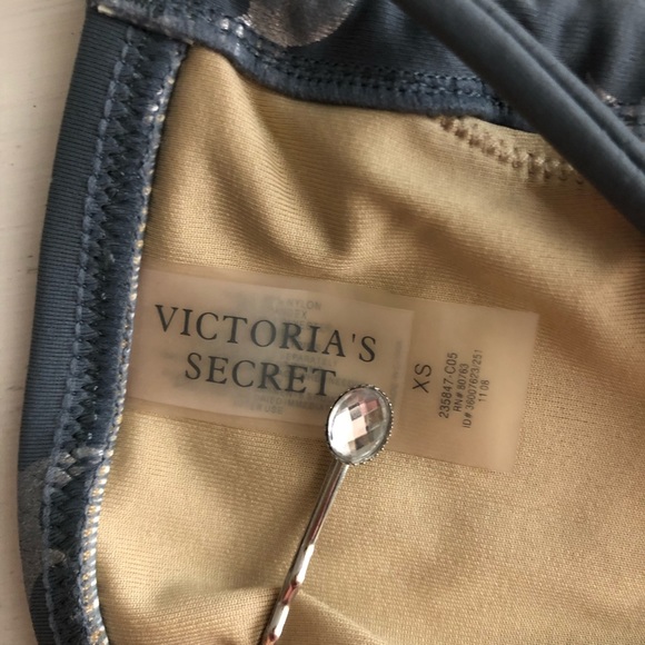 Victoria’s Secret Bird Print Gray Bikini - Picture 10 of 11